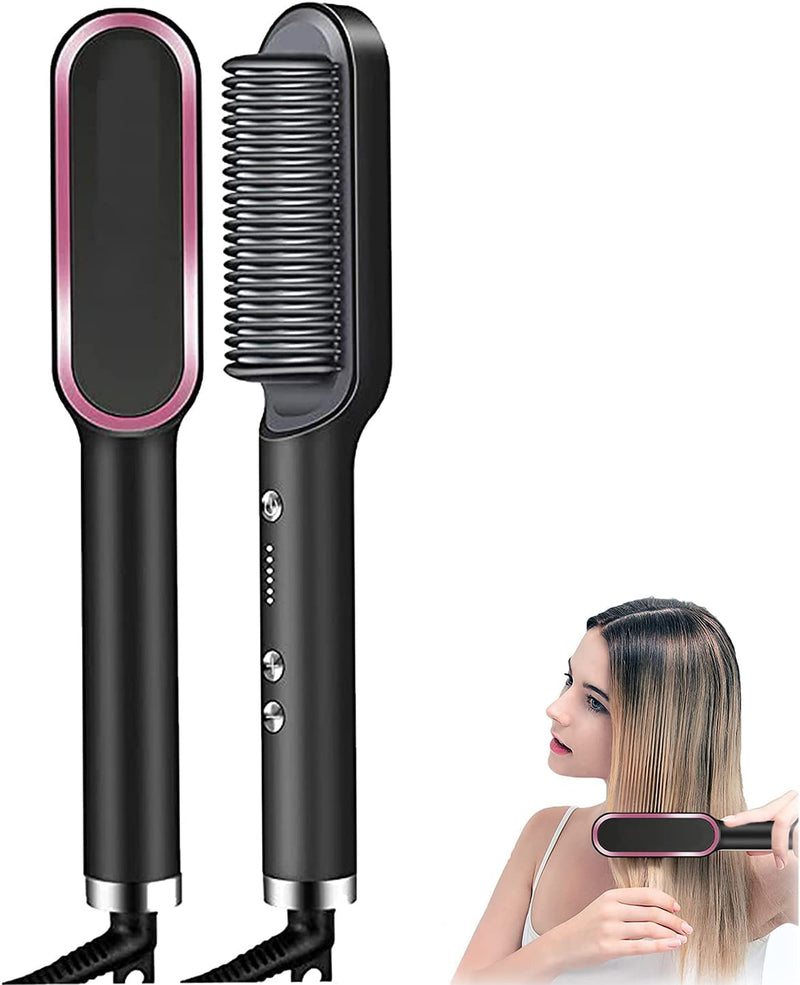 Cepillo Alisador de Pelo Electrico Pro